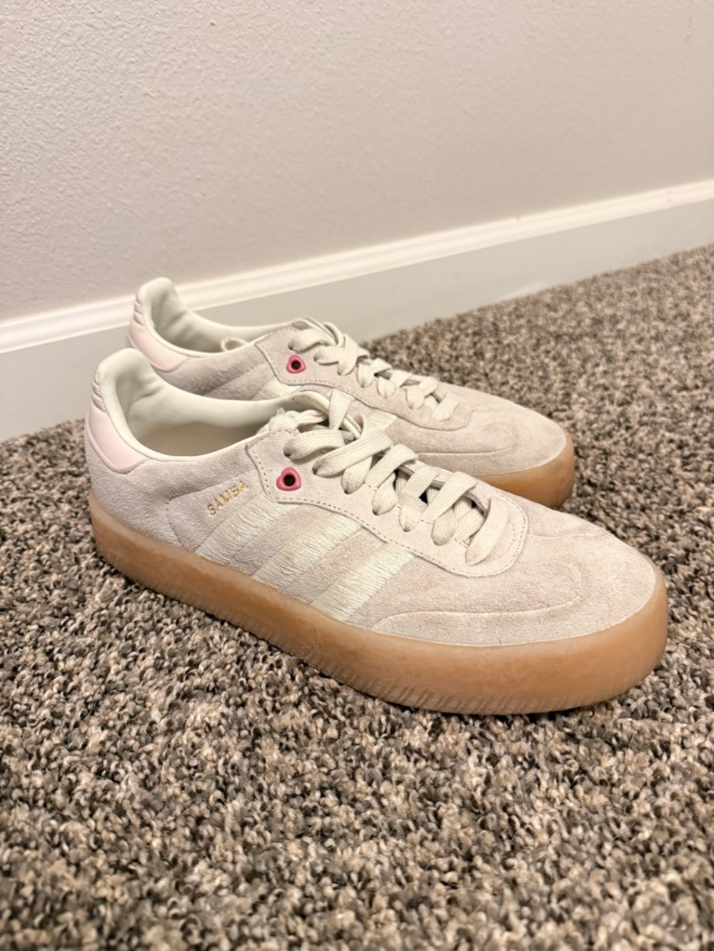Adidas Sambae Ivory Pink Fusion (Women's Valentine’s Day Collection) - Picture 3 of 7